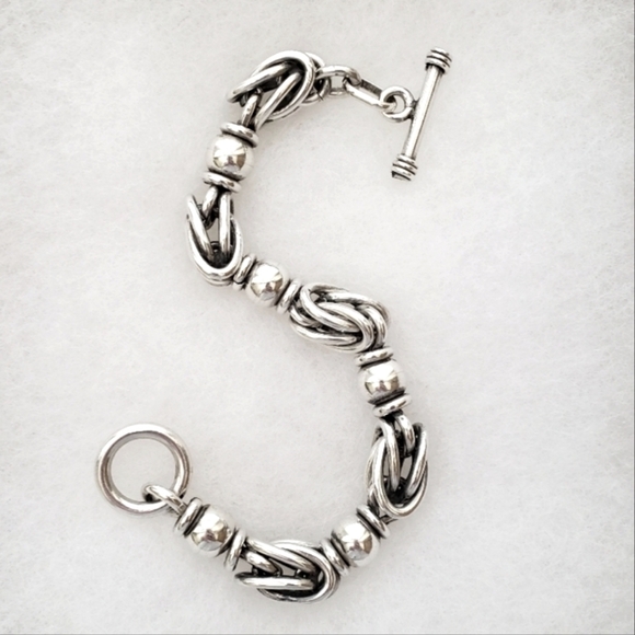 Silpada Jewelry - FLASH SALE! Silpada Rare Sterling Silver Byzantine Toggle Vintage Bracelet B0204
